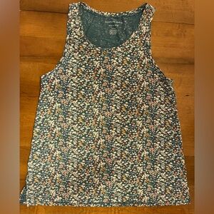 American Eagle Outfitters Women's Floral Tank Top - Multicolor